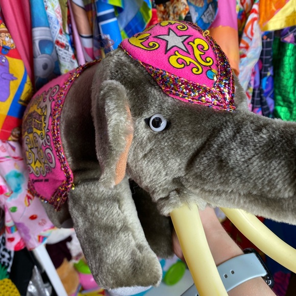 Vintage Barnum circus elephant plush - Picture 3 of 6